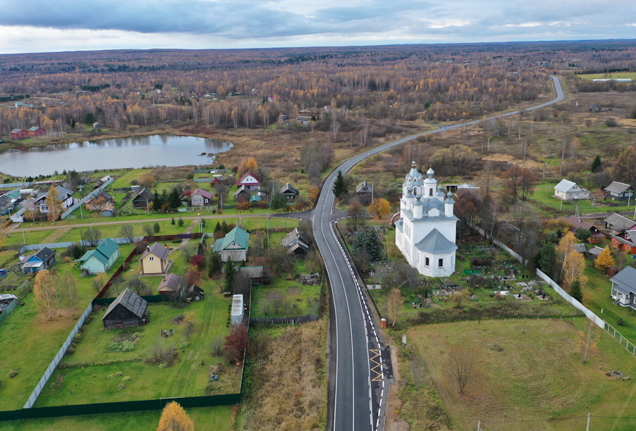 В 2021 году в Ярославской области по нацпроекту отремонтировали порядка 250 километров дорог